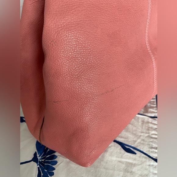 Talbots Pink Leather Tote Bag - Picture 9 of 9